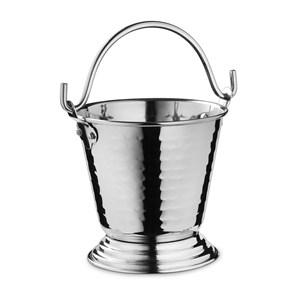 Ведерко сервировочное для подачи снеков, нержавейка, 600 мл, P.L. Proff Cuisine 21395