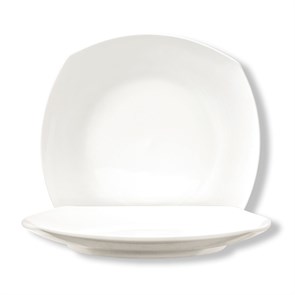 Тарелка квадратная с закругленным краем 23 см, P.L. Proff Cuisine 2681