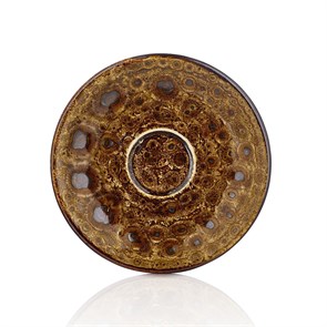 Блюдце d=15.5 cм,(для чашки 81229383)  фарфор,серия "Cowry Yellow", By Bone 21519