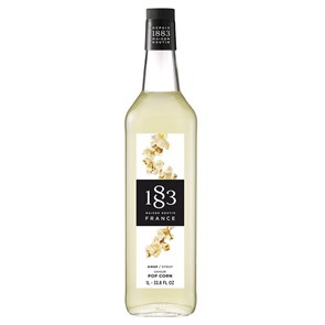 Сироп 1883 Maison Routin Попкорн (Popcorn), 1 л, стекло 773