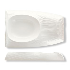 Блюдо Oyster 250 мл, 255*135*160*40 мм, P.L. Proff Cuisine 2704
