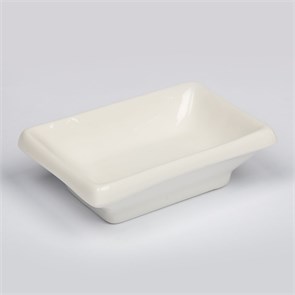 Соусник 9.5*6.5*2.8 см, 60мл, фарфор, P.L. Proff Cuisine 21709