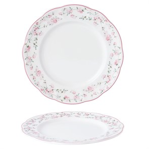 Тарелка классическая d=30 cм,фарфор "NOBLE" серия "Retro Ritz-La Vie En Rose" 21841