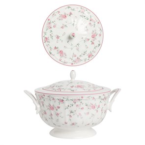 Супница 2100 мл,фарфор "NOBLE" серия "Retro Ritz-La Vie En Rose" 21854