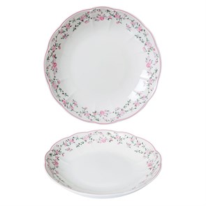 Салатник d=26 cм, 1100 мл, фарфор "NOBLE" серия "Retro Ritz-La Vie En Rose" 21855