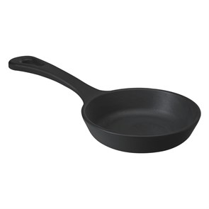 Сковородка с ручкой чугун 12см. LAVA 22069
