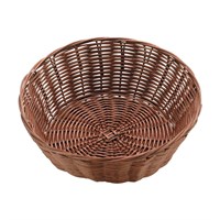 Хлебница плетеная 20 см, h 7 см, коричневая, ротанг, P.L. Proff Cuisine 95001193