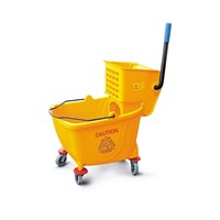 Ведро для уборки с отжимом, на колесах 34 л, P.L. Proff Cuisine 81200267