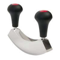 Нож двойной полукруглый для резки зелени 15 см, две ручки, P.L. Proff Cuisine 92000043