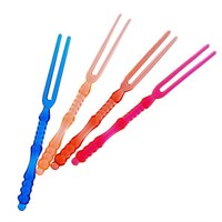 Вилочка коктейльная, 400 шт, полистирол, 110 мм, цветная 81006924