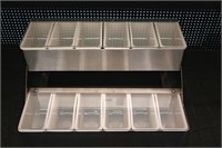 Контейнер для фруктов, металлический корпус, 12 отдел, P.L. - BarWare 81259023