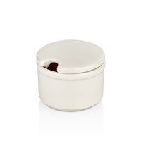 Сахарница с крышкой 130 мл,фарфор,серия 