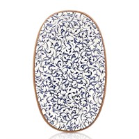 Блюдо овальное 29*17 см, фарфор,серия 