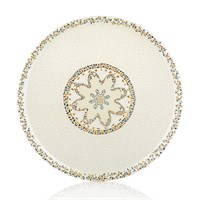 Тарелка круглая d=23 cм,фарфор,серия 