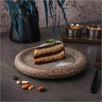 Блюдо для подачи 21*3,3 см, Brown Taiga Untouched, P.L. Proff Cuisine 81221921