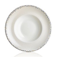 Тарелка для пасты d=25 cм,400мл.фарфор,серия 
