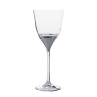 Бокал для воды RCR Style Prestige Leaf платина 330 мл, Италия 81262131