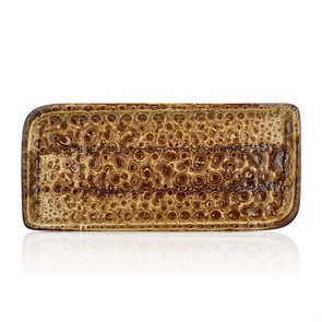 Блюдо прямоугольное "Cowry Yellow" 35*21см. фарфор By Bone 22430