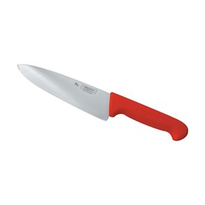 Шеф-нож PRO-Line 30 см, пластиковая красная ручка, P.L. Proff Cuisine 23420