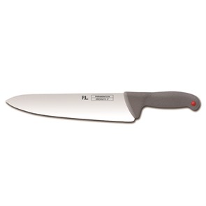 Шеф-нож PRO-Line с цветными кнопками 30 см, серая пластиковая ручка, P.L. Proff Cuisine 23422