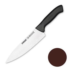 Нож поварской 19 см,коричневая ручка Pirge 23484