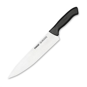 Нож поварской 25 см,черная ручка Pirge 23501