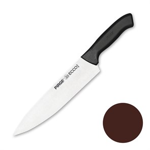 Нож поварской 25 см,коричневая ручка Pirge 23505