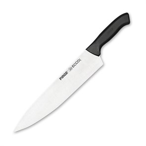 Нож поварской 30 см,черная ручка Pirge 23506