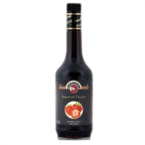 Сироп Клубника садовая 50% фруктов (STRAWBERRY FRUITED SYRUP) 0,7л. 24011