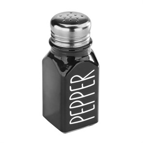 Солонка,стекло,с надписью "PEPPER" P.L. Proff Cuisine 24349