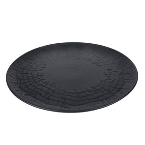 Тарелка d=27 см, серия "Black Raw Wood"  P.L. - ProffCuisine 24385