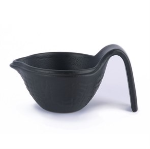 Соусник с ручкой d=10см, h=7 см, 50 мл, серия "Black Raw Wood"  P.L. - ProffCuisine 24393