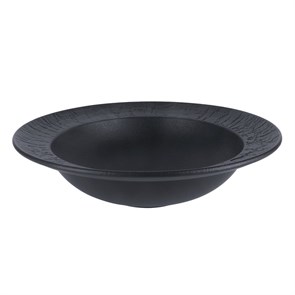 Тарелка для пасты,супа,салата d=27см, h=7см, 1000 мл, серия "Black Raw Wood"  P.L. - ProffCuisine 24407