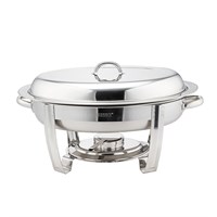 Мармит сервировочный овальный с крышкой 9 л, нержавейка, SUNNEX - P.L. 90001050