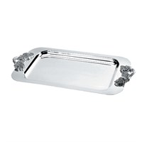 Блюдо с декоративными ручками 50*31 см, нержавейка, P.L. - REG 95001127