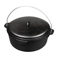 Казан с крышкой 10 л, чугун, P.L. Proff Cuisine 92001415