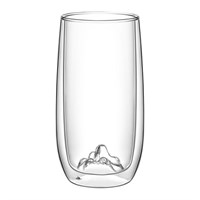 Набор кружек 2шт*350 мл, термостойкое стекло, двойные стенки, P.L. 81223982