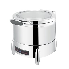 Мармит электрический "Roma" с обзорным стеклом, (220V, 900W),10 л SUNNEX - P.L. 24536