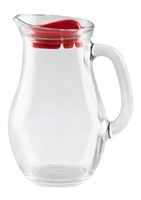 Кувшин Pasabahce Бистро с крышкой, 1 л, БОР (Россия), стекло 81200955