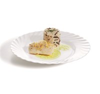 Тарелка Luminarc Trianon 24,5 см,стеклокерамика, белый цвет, ARC 70001350