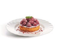 Тарелка Luminarc Trianon 19,5см, стеклокерамика,белый цвет, ARC 70001347