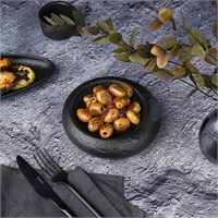 Блюдо для подачи  Black Raw Stellar d=15 см, h=4 см, P.L. Proff Cuisine 81223487