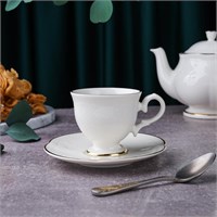 Кофейная пара 100 мл, фарфор, 