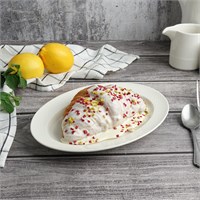 Блюдо овальное 24*17 см,фарфор 