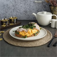 Тарелка 23 см, фарфор 