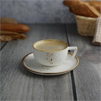 Кофейная пара 110 мл, фарфор,серия 