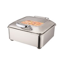 Мармит электрический 5,5 л 2/3*65 с откидной крышкой и окном 