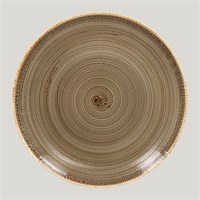 Тарелка RAK Porcelain Twirl Alga плоская 28 см 81220408