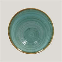Ассиметричная тарелка RAK Porcelain Twirl Lagoon 650 мл, 22*9 см 81220510