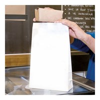 Пакет для покупок без ручек 20+9*34,5 см, белый, крафт-бумага, Garcia de PouИспания 81211394